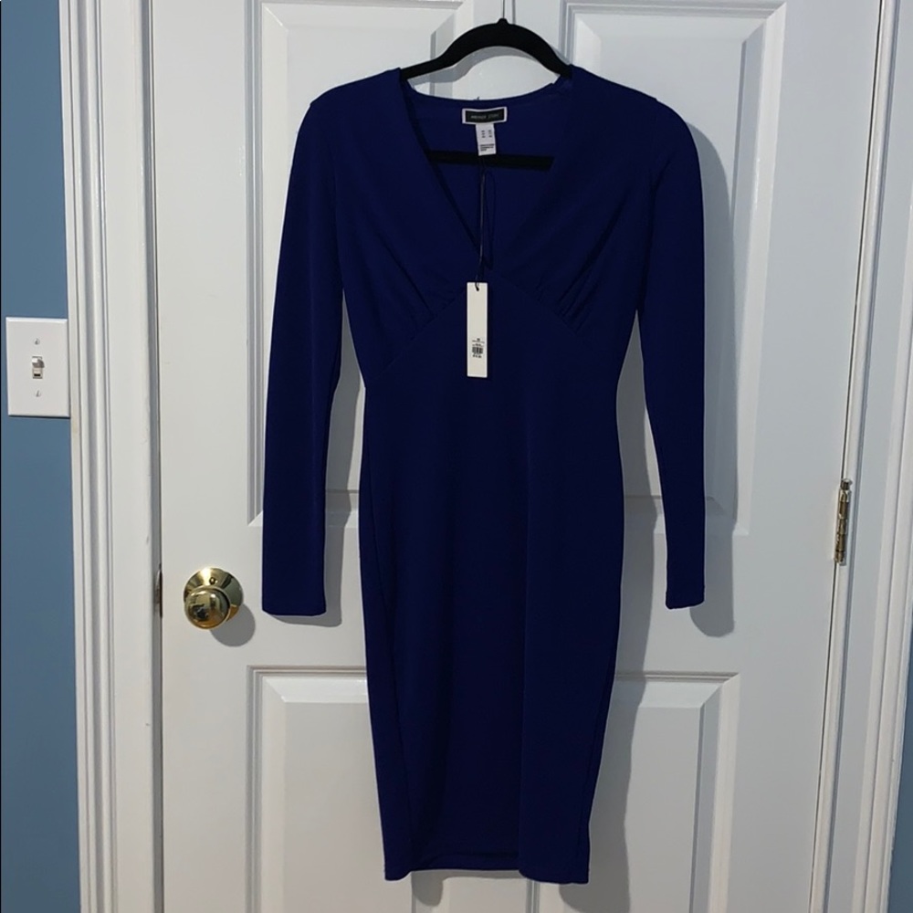 Dark blue dress